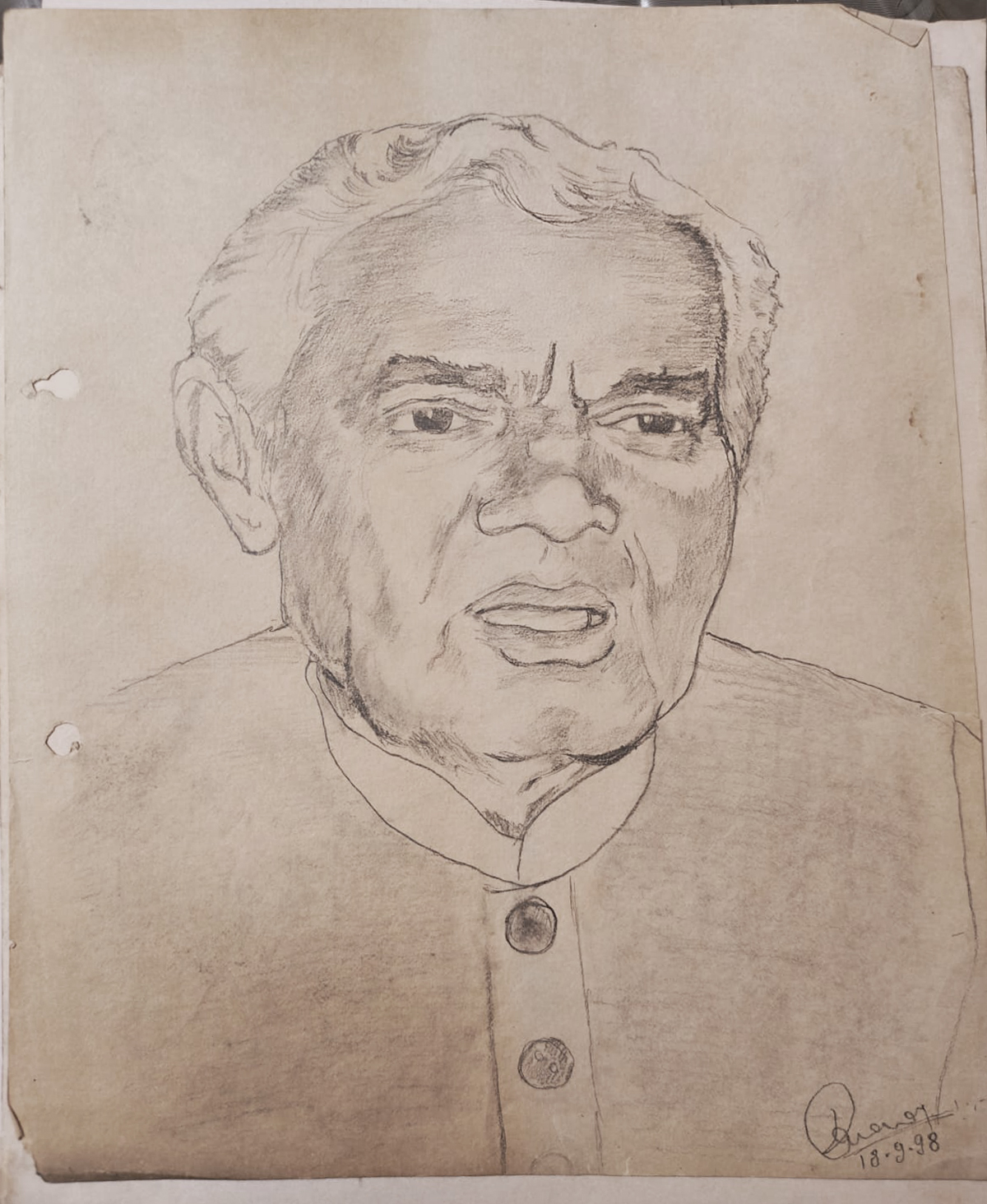 Cartoon sketch